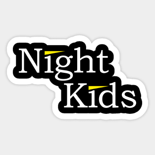 Night Kids Sticker